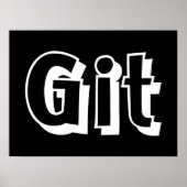 Git Poster (Voorkant)