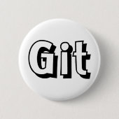 Git Ronde Button 5,7 Cm (Voorkant)