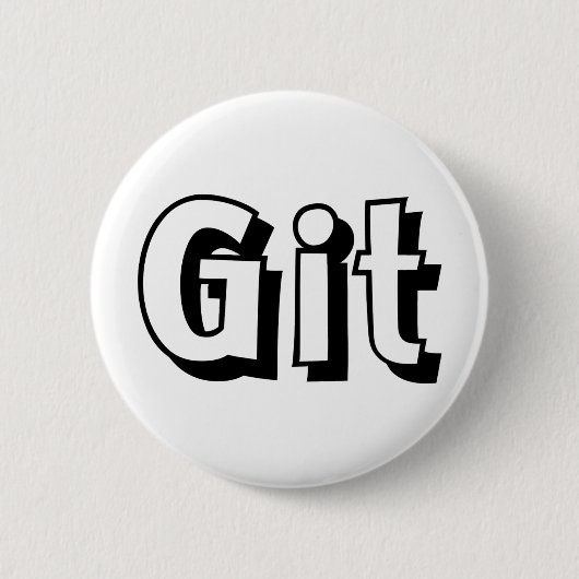 Git Ronde Button 5,7 Cm (Voorkant)