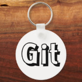 Git Sleutelhanger (Voorkant)