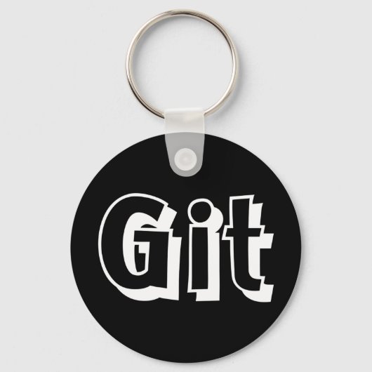 Git Sleutelhanger (Voorkant)