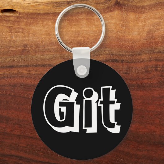 Git Sleutelhanger (Voorkant)