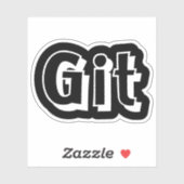 Git Sticker (Vel)