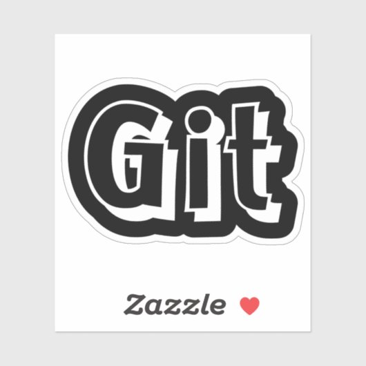 Git Sticker (Vel)