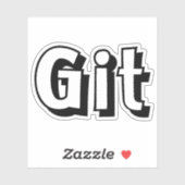 Git Sticker (Vel)
