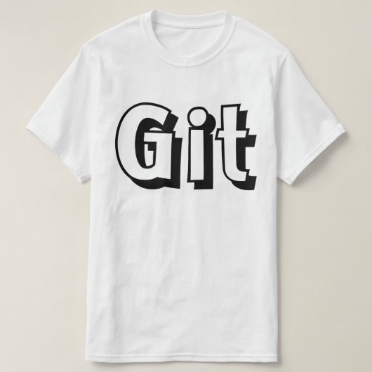 Git T-shirt (Design voorkant)