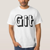 Git T-shirt (Voorkant)