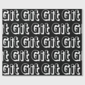 Git Wrapping Paper Cadeaupapier (Vlak)