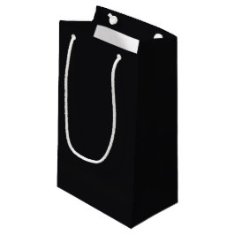 Git zwarte effen kleur klein cadeauzakje
