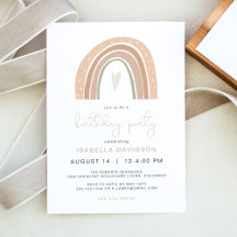 GITA Pastel Rainbow verjaardagsfeestje