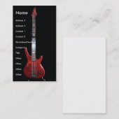 gitaar3 visitekaartje (Voorkant / Achterkant)