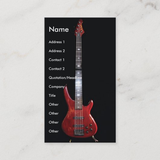 gitaar3 visitekaartje (Voorkant)