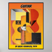 Gitaar, 1919 poster (Voorkant)