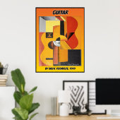 Gitaar, 1919 poster (Thuiskantoor)