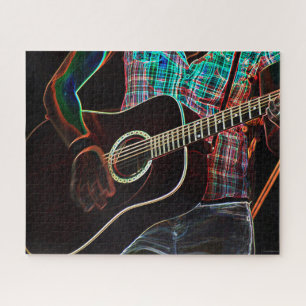 Gitaar 1 16x20 520pc jpcnm legpuzzel