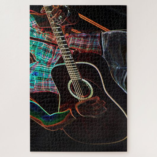 Gitaar 1 20x30 1014pc jpa legpuzzel (Verticaal)