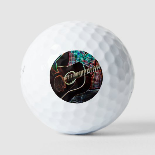 Gitaar 1 be6 gbcnm golfballen (Voorkant)