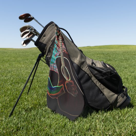 Gitaar 1 gtcnm golfhanddoek (Groen)