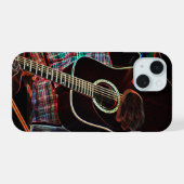 Gitaar 1 iphcna iPhone 15 case (Achterkant horizontaal)