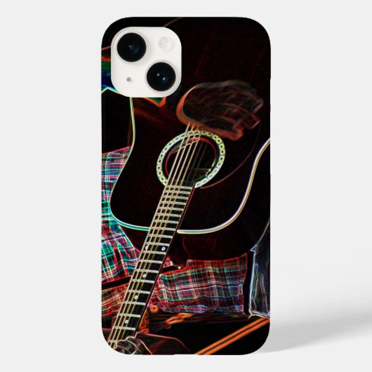 Gitaar 1 iphcnm Case-Mate iPhone case (Achterkant)
