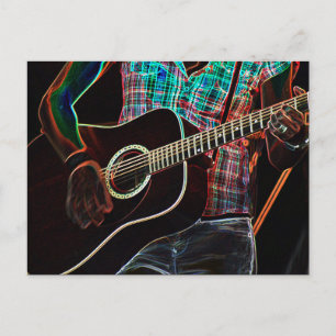 Gitaar 1 pccna briefkaart