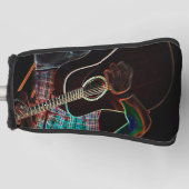 Gitaar 1 pccna golfheadcover (Voorkant)