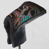 Gitaar 1 pccnm golfheadcover (3/4 voorkant)