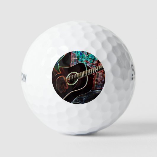 Gitaar 1 ssf gbcnm golfballen (Voorkant)