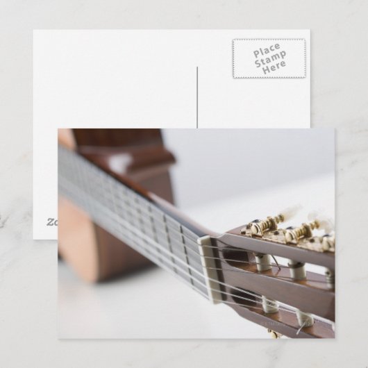 gitaar 2 briefkaart (Voorkant / Achterkant)