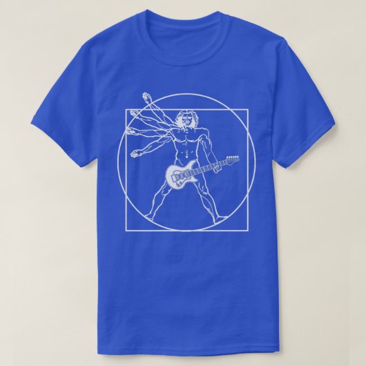 gitaar 43 t-shirt (Design voorkant)