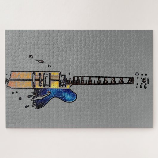Gitaar 4 20x30 1014pc jpcna legpuzzel (Horizontaal)