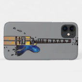 Gitaar 4 iphcna Case-Mate iPhone case (Achterkant (horizontaal))