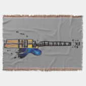 Gitaar 4 TB Deken (Voorkant)