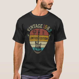 Gitaar 60ste verjaardag Best of 1963 T-shirt