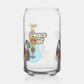 GITAAR 70S STIJL BLIKVORM GLAS (Voorkant)
