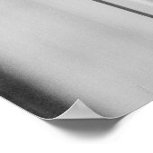 gitaar aan de deur poster (Hoek)