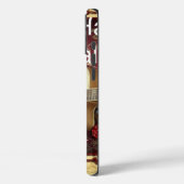  gitaar: African Brown Beauty Valentijnsdag Case-Mate iPhone Case (Achterkant / Links)