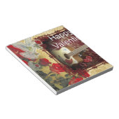  gitaar: African Brown Beauty Valentijnsdag Notitieblok (Schuin)