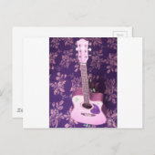  gitaar: African Vibe Style Dream Briefkaart (Voorkant / Achterkant)