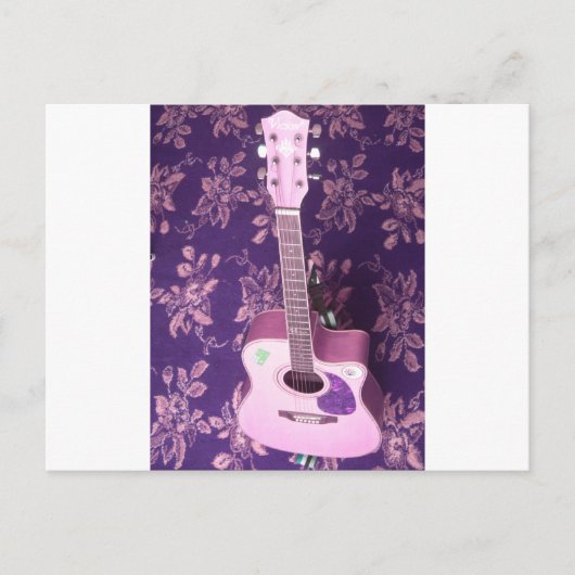  gitaar: African Vibe Style Dream Briefkaart (Voorkant)