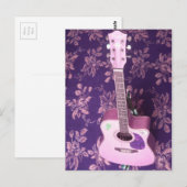  gitaar: African Vibe Style Dream Briefkaart (Voorkant / Achterkant)