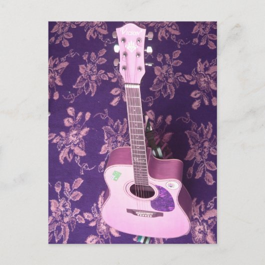  gitaar: African Vibe Style Dream Briefkaart (Voorkant)