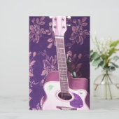  gitaar: African Vibe Style Dream Briefpapier (Staand voorkant)