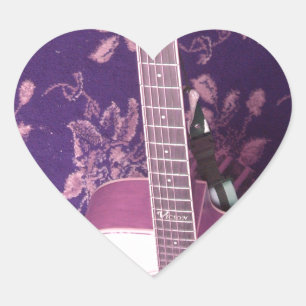 gitaar: African Vibe Style Dream Hart Sticker