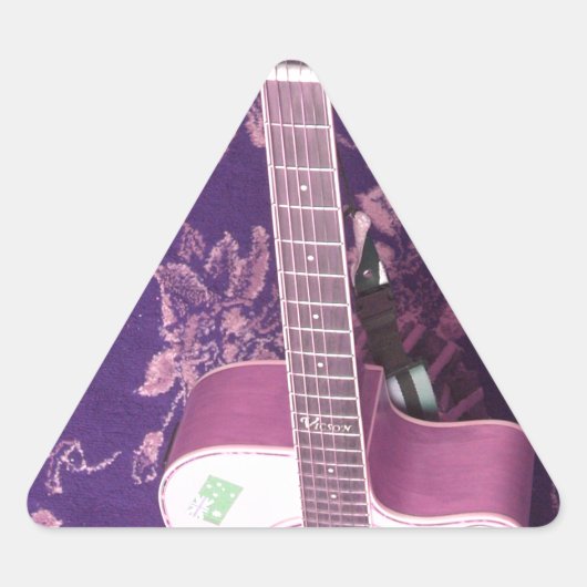 gitaar: African Vibe Style Dream Sticker (Voorkant)