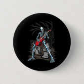 gitaar afspelen ronde button 5,7 cm (Voorkant)