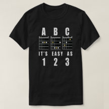 Gitaar akkoorden ABC Het is gemakkelijk als 123