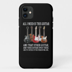 gitaar Alles wat ik nodig heb is deze gitaar elk Case-Mate iPhone Case