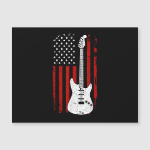 Gitaar Amerikaanse VS Vlag Muziekspeler Elektrisch