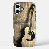 Gitaar Apple Phone Case (Achterkant)
